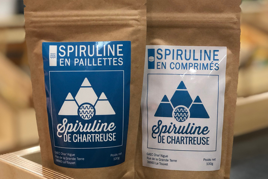 Spiruline de Chartreuse au magasin de producteurs Producteurs de Saveurs